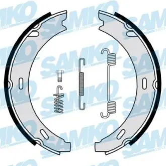 Колодки ручника MB C-class (W202/203) 93-07/A-class (W168/169) 97-12 (164x20) SAMKO 84729