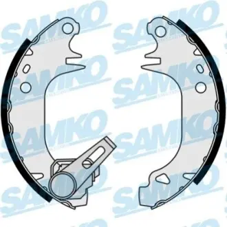 Гальмівні колодки (набір) SAMKO 84930