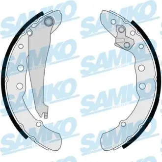 Колодки гальмівні (задні) Audi 100/VW Caddy II 95-04 (барабанні) (230x40) SAMKO 86850