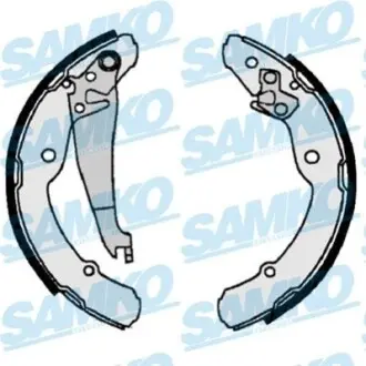 Комплект гальмівних колодок (задніх) VW Caddy II 95-04 (барабанні) SAMKO 87300