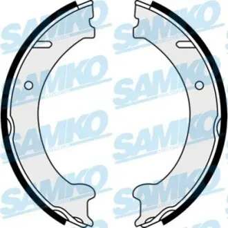Тормозные колодки ручного тормоза SAMKO 88250