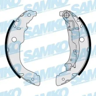 Колодки гальмівні (задні) Peugeot 207/Citroen C3 06- (барабанні) (228.6x42) SAMKO 89220