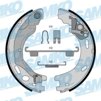 Тормозные колодки ручного тормоза SAMKO 89570