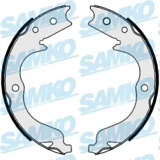 Комплект гальмівних колодок Mitsubishi Grandis 04-/Outlander II/Subaru Forester 08- (190x31.6) SAMKO 89860