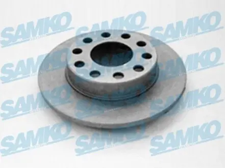 Диск гальмівний (задній) Audi 80/A4 93-12 (244.9x9.9) SAMKO A1007PR