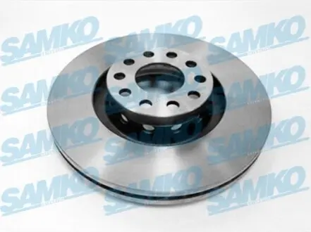 Диск тормозной A6,8 wentylowana SAMKO A1018V