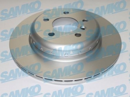 Диск тормозной bimetalic BMW SAMKO B2074VBR (фото 1)