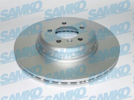 Диск тормозной bimetalic BMW SAMKO B2097VBR (фото 1)