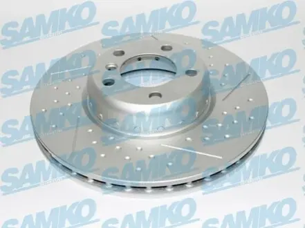 Диск гальмівний bimetalic BMW SAMKO B2105VBR
