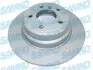 Диск гальмівний (задній) BMW X5 (E53) 3.0-4.4i 00-06 (323.8x12) M54/M57/M62 SAMKO (B2511PR) зображення 1