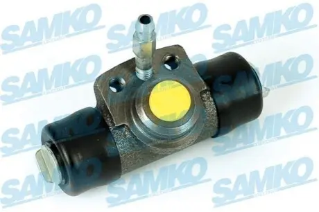 Циліндр гальмівний (задній) Audi 80/100/VW Golf I/II/III/Passat 77- (d=17.46mm) SAMKO C02140