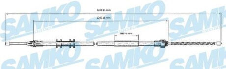 Трос зчеплення SAMKO C0700B