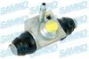Циліндр гальмівний (задній) Audi 80/100/VW Golf 74-98/Polo 75-12/Seat Ibiza 93-09/Skoda Citigo 11-19 (d=17.46mm) (ATE) SAMKO (C26718) зображення 1