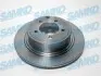 Диск гальмівний (задній) Mitsubishi Outlander 06-/Jeep Compass 06-/Patriot 07-17 (302.3x10) SAMKO (C3021P) зображення 1