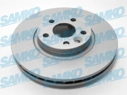 Диск гальмівний (передній) Ford Mondeo/Galaxy 07-15/Range Rover/Volvo S60 11-(300x28) (з покр.) (вент.) SAMKO F1035VR
