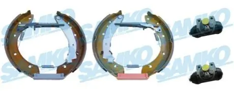 Гальмівні колодки (набір) SAMKO KEG367