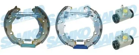 Гальмівні колодки (набір) SAMKO KEG548
