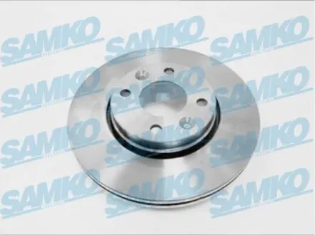 Диск гальмівний (передній) Renault Megane II/Clio II/III 1.2-1.5 dCI 02- (259,6x22) SAMKO N2003V