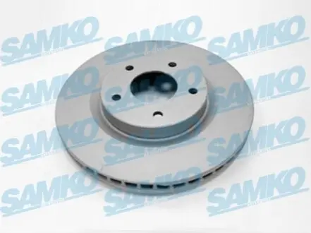 Диск гальмівний (передній) Nissan X-Trail/Qashqai 07-13/Juke 112-19 (295.5x26) (з покр.) (вент.) SAMKO N2016VR