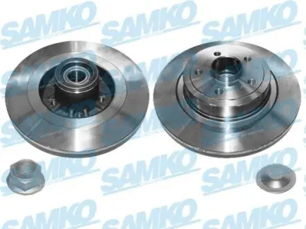 Диск тормозной CLIO III SAMKO R1046PCA