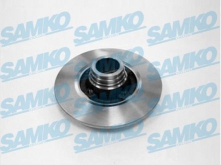 Диск тормозной CLIO I 98- lita tyі SAMKO R1391P (фото 1)