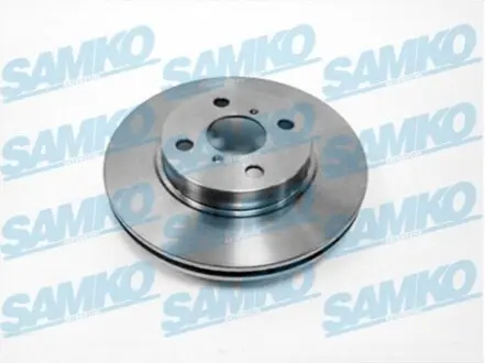 Диск гальмівний (передній) Toyota Yaris 1.0-1.5 10- (258x22) SAMKO T2047V