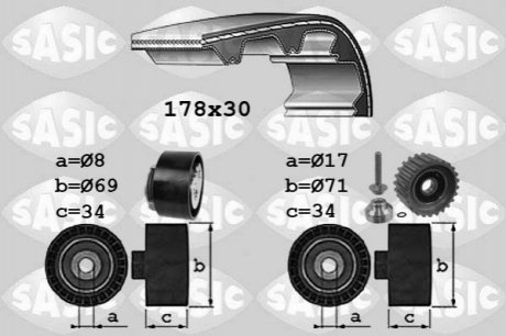 Автозапчастина SASIC 1756022 (фото 1)