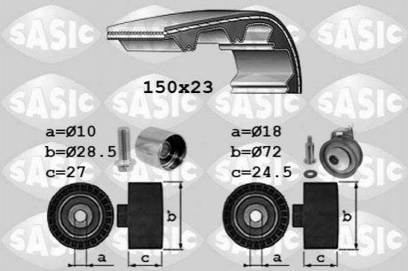 Комплект ГРМ SASIC 1756052