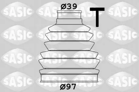 Комплект пилозахисний, приводний вал SASIC 1900005