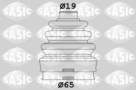 Пильник ШРКШ (внутрішній) Fiat Doblo 1.4/1.6V 01- (20x65x97) SASIC 1906007