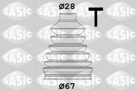 Пильник ШРКШ (внутрішній) VW Caddy III 04- (28х67х102мм) SASIC 1906023 Купити в Україні