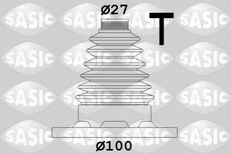 Пильовик шруса (внутр.) 2.0SDI - (1K0498201, 6QE498201, 8X0598201) SASIC 1906033