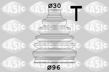 Пильник привідного валу ZEW AUDI A4/A5/A6/A7A8/Q5Q/Q7 2.0-3.0TDI 07- SASIC 1906071