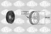 Шків колінчастого валу (кількість ребер: 6) ALFA ROMEO GIULIA, GIULIETTA, MITO, STELVIO, TONALE FIAT 500L, 500X, BRAVO II, TIPO JEEP COMPASS, RENEGADE LANCIA DELTA III 1.6D-2.2D 04.04 SASIC (2156079) зображення 1