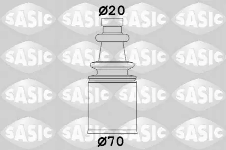 Комплект пилозахисний, приводний вал SASIC 2873693