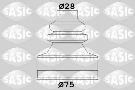 Комплект пилозахисний, приводний вал SASIC 2873773
