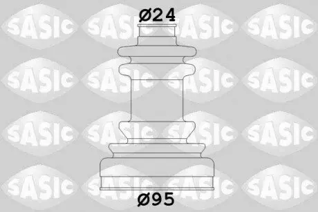 Пильник ШРКШ (зовнішній) Fiat Ducato -02 (24x95x150) SASIC 2933423