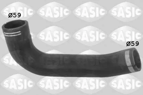 Патрубок інтеркулера (нижній) Fiat Ducato/Peugeot Boxer 2.2D/2.2HDi 06 SASIC 3330018