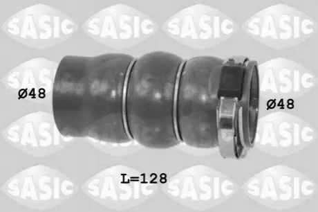 Патрубок інтеркулера Citroen Berlingo 1.6HDi 08 SASIC 3330043