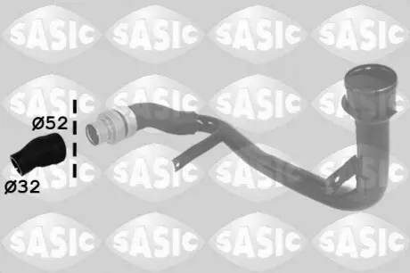 Патрубок інтеркулера Fiat Ducato/Peugeot Boxer 2.2D/2.2HDi 06 SASIC 3330054