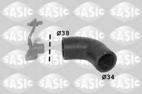 Патрубок воздушного радиатора RENAULT CLIO 1.5DCI SASIC 3334040