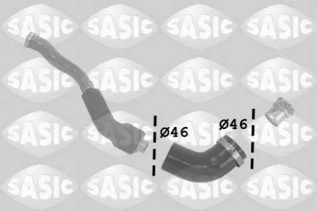 Шланг подачі наддувального повітря SASIC 3334042