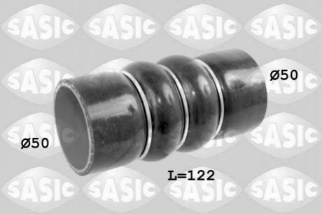 Патрубок интеркуллера (резиновый)) 1.8 SASIC 3336049 (фото 1)