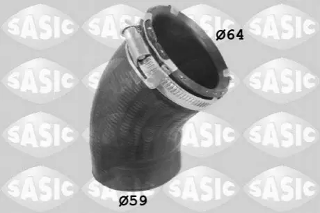 Патрубок інтеркулера VW Passat/ Golf/ Seat Leon 1.8 TSI 05 SASIC 3336121
