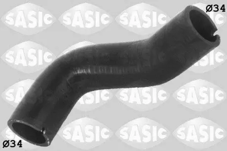 Патрубок інтеркулера Fiat Doblo 1.3 Multijet 05 SASIC 3356011 Купити в Україні