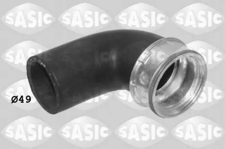 Патрубок інтеркулера (верхній) Audi A6/A4/VW Passat 1.9TDI 00-05 SASIC 3356020