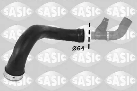 Патрубок інтеркулера (верхній) MB Sprinter 2.7CDI 00-06 SASIC 3356047