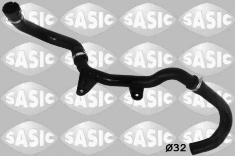 Шланг резиновый системы охлаждения Верх CITROEN JUMPER II, FIAT DUCATO, PEUGEOT BOXER 2.2D 04.06- SASIC 3400055