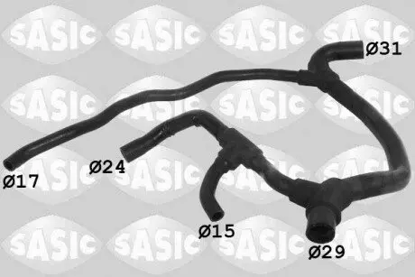 Шланг радіатора SASIC 3404003 Купити в Україні