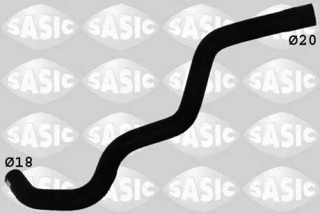 Патрубок обогревателя SASIC 3404102